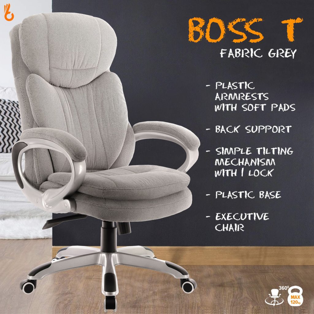 Boss T Fabric Grey