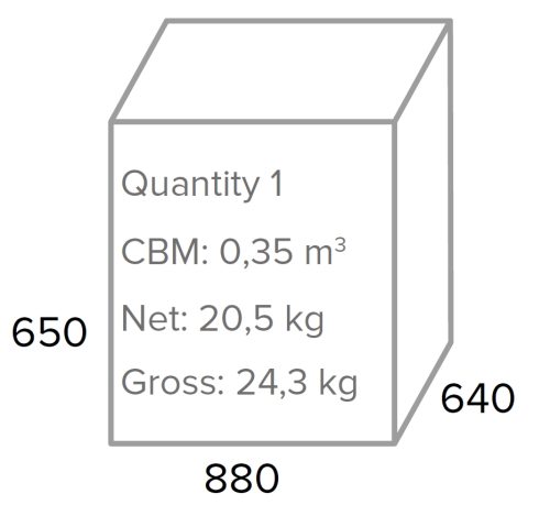 president box size